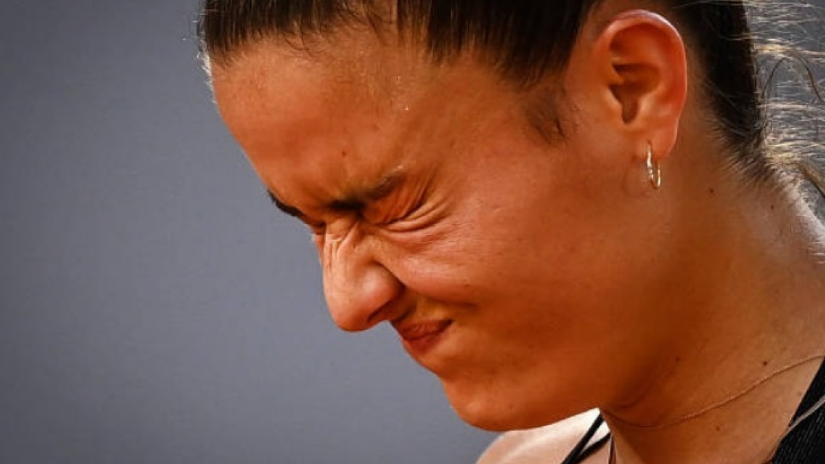 Sensaciones difíciles de asumir por parte de la griega en las semis. Foto: Getty