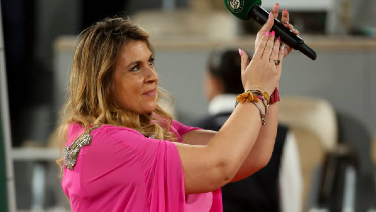 Marion Bartoli en su faceta de entrenadora. Fuente: Getty