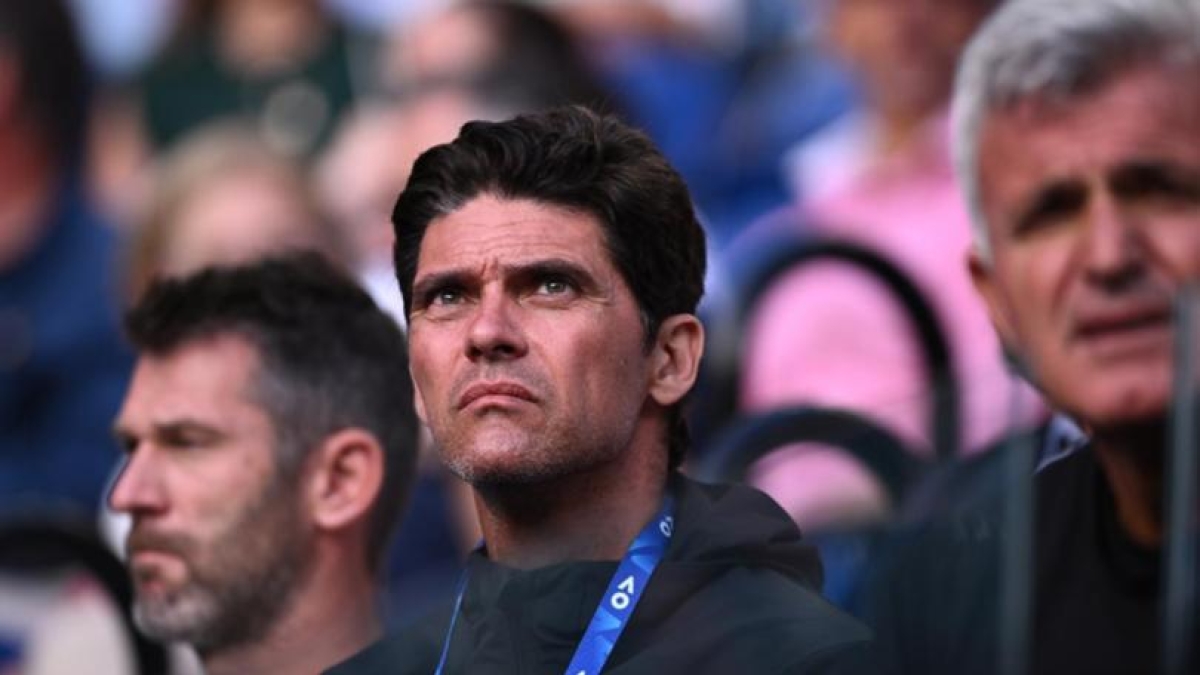 Mark Philipoussis, entrenador de Stefanos Tsitsipas. Foto: gettyimages