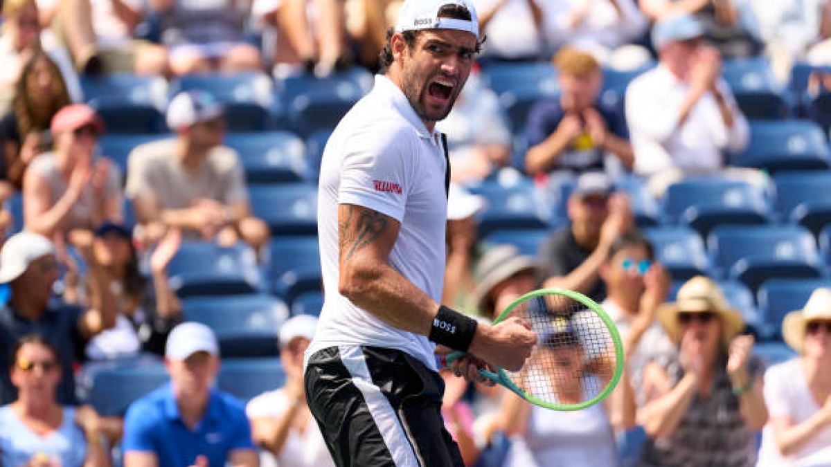 Matteo Berrettini, declaraciones en US Open 2022 contra Carreño. Foto: gettyimages