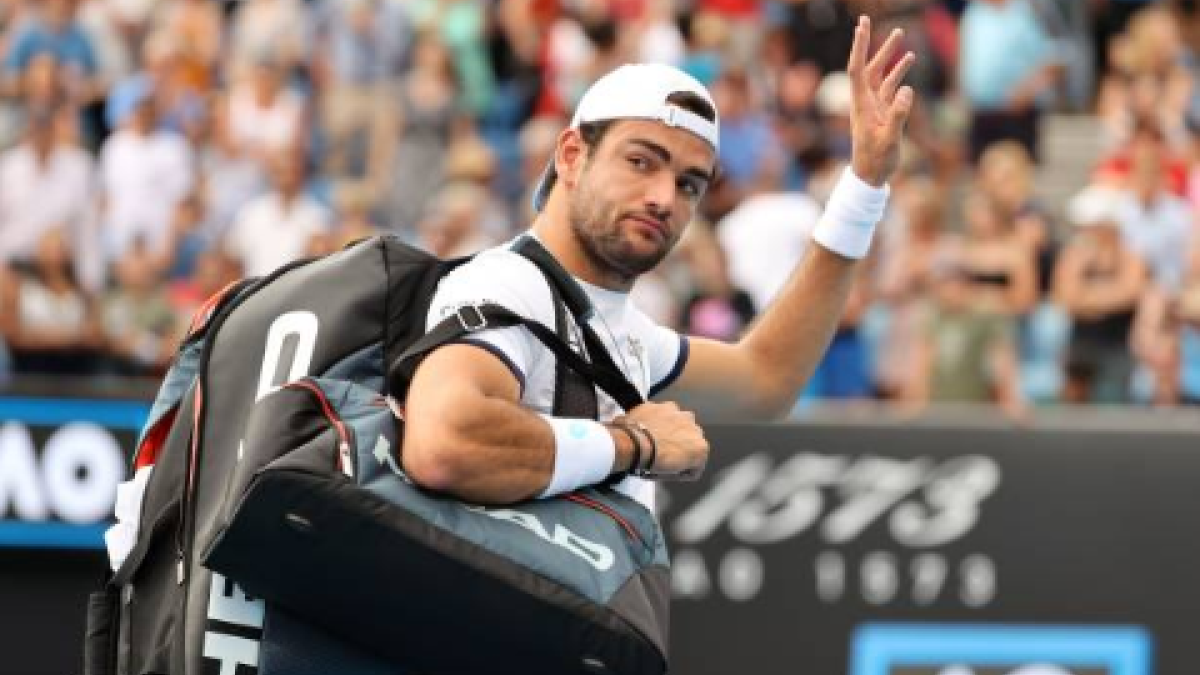 Matteo Berrettini renuncia dar dinero al Fondo de Ayuda. Foto: gettyimages
