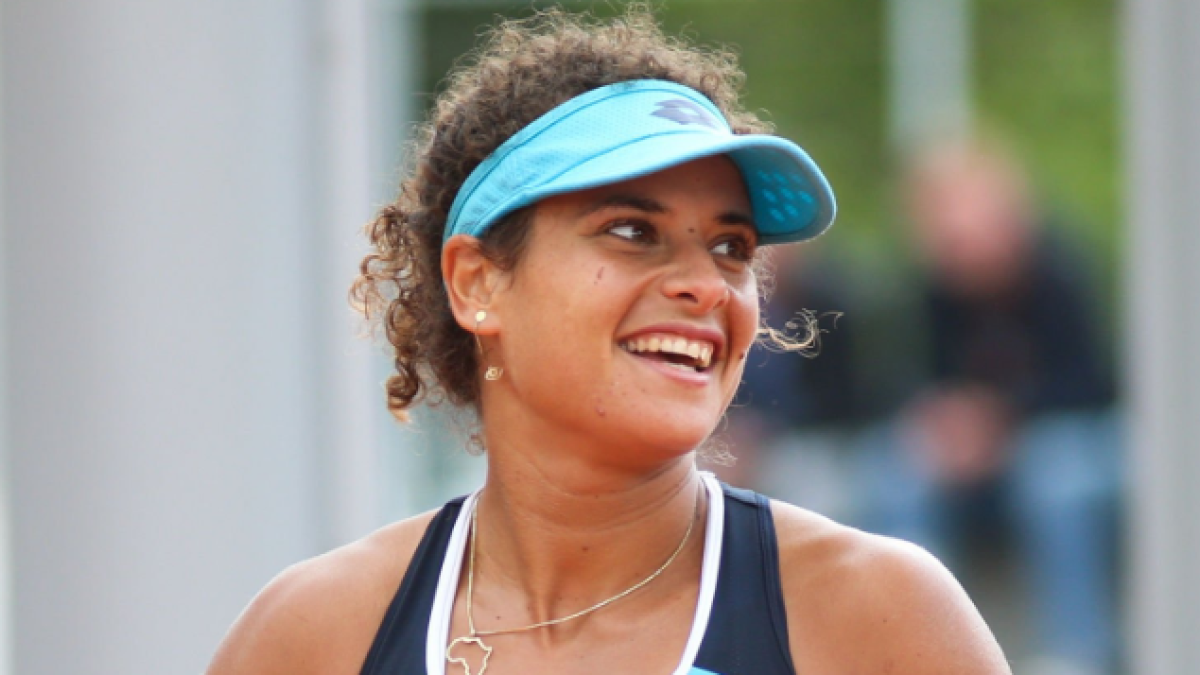 Mayar Sherif, ganadora del WTA Parma 2022. Foto: Getty