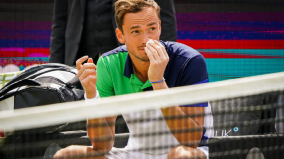 Daniil Medvedev. Fuente: Getty