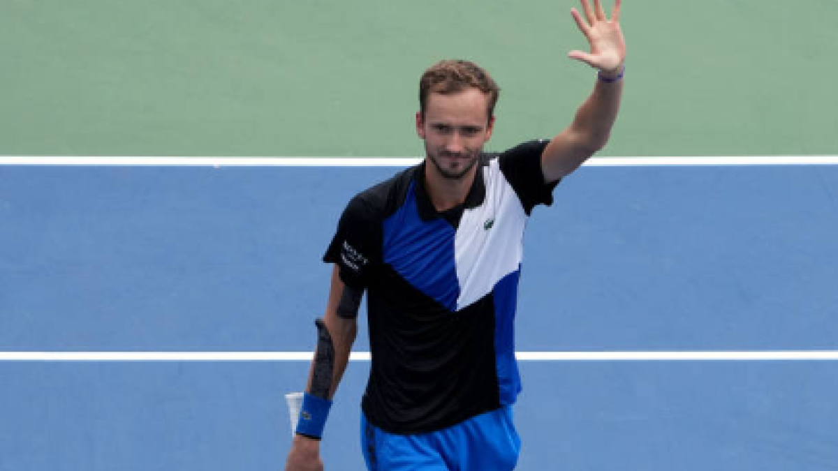 Daniil Medvedev. Fuente: Getty