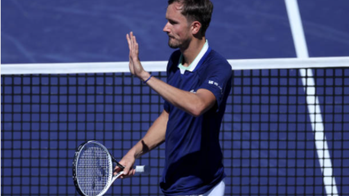Daniil Medvedev. Fuente: Getty