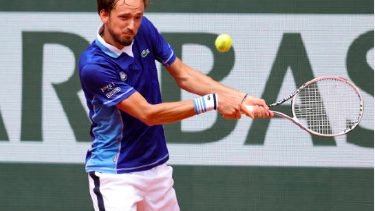 Medvedev se apunta a Roland Garros. Foto: Getty