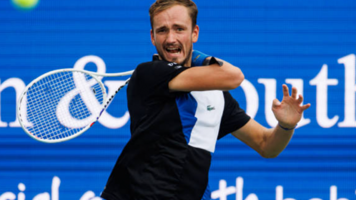 Daniil Medvedev mete miedo a su contendientes. Fuente: Getty