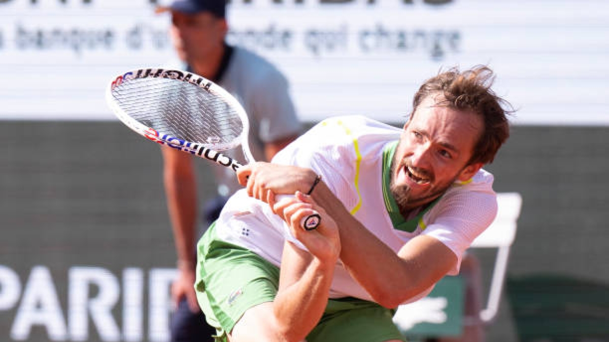 Daniil Medvedev. Fuente: Getty