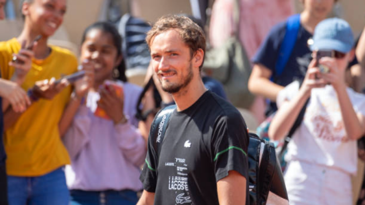 Daniil Medvedev. Fuente: Getty
