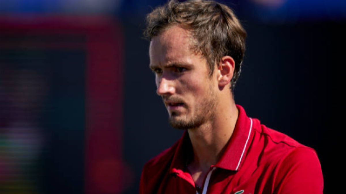 Daniil Medvedev. Fuente: Getty