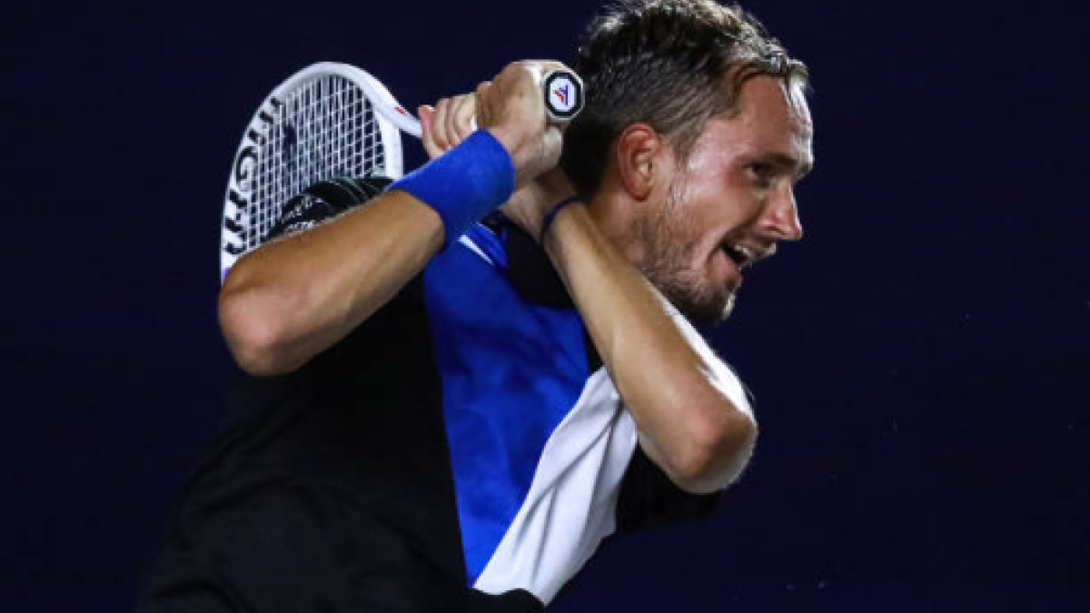 Daniil Medvedev. Fuente: Getty