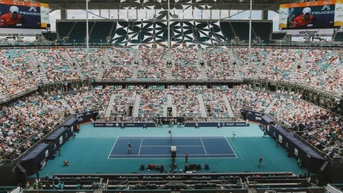 Cancelado el Miami Open 2020 por Coronavirus. Foto: Getty