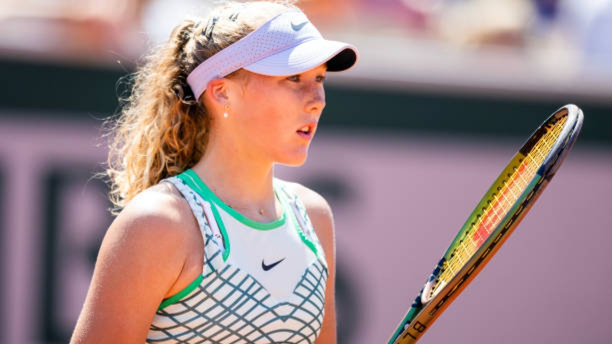 Mirra Andreeva, objetivos históricos. Foto: gettyimages