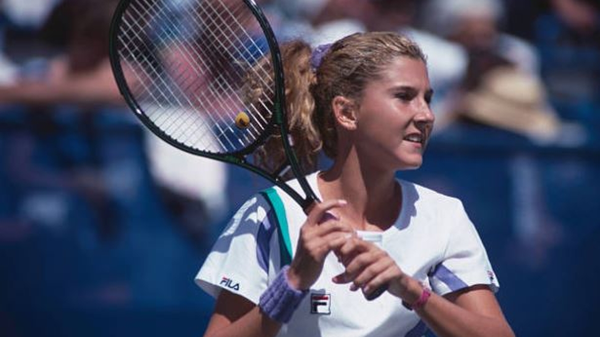 Monica Seles se alzó con tres Roland Garros consecutivos. Fuente: Getty
