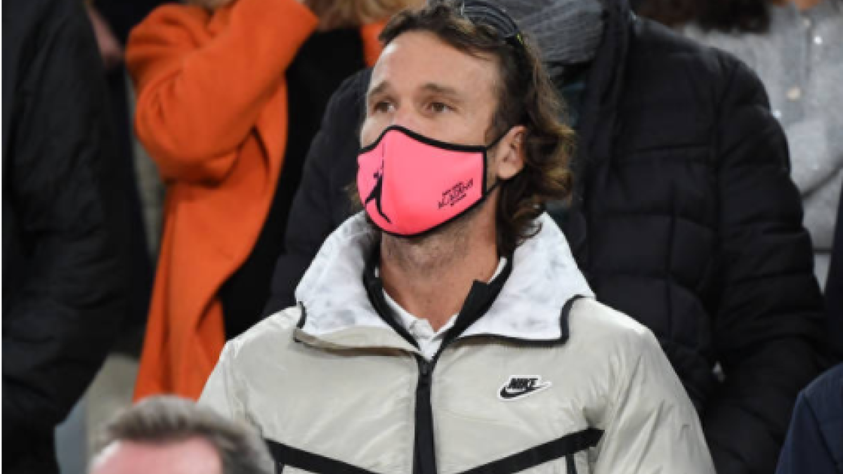 Moyá en Roland Garros. Fuente: Getty