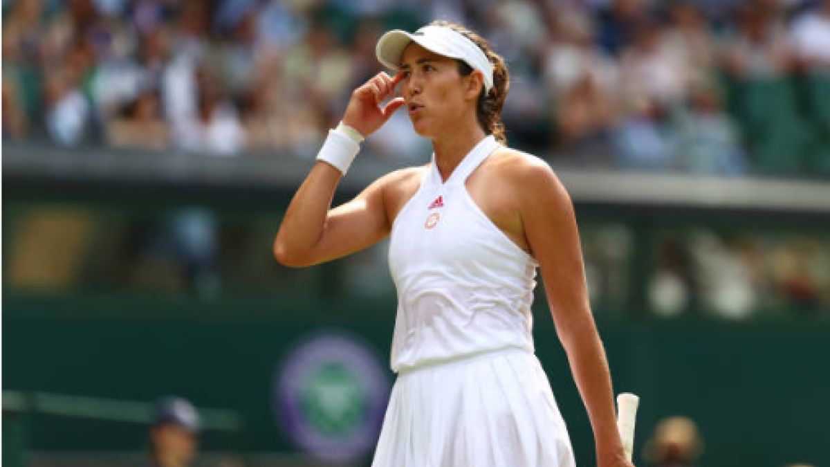 Garbiñe Muguruza. Fuente: Getty