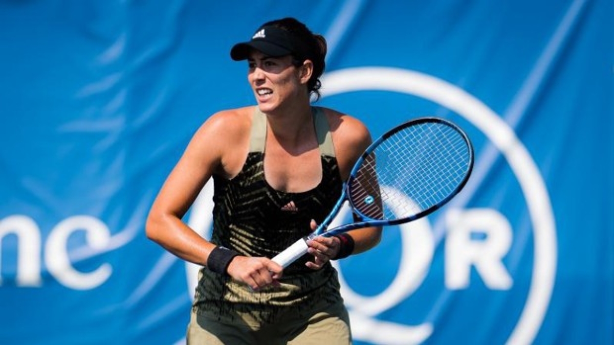 Muguruza en Chicago. Foto: wtatennis