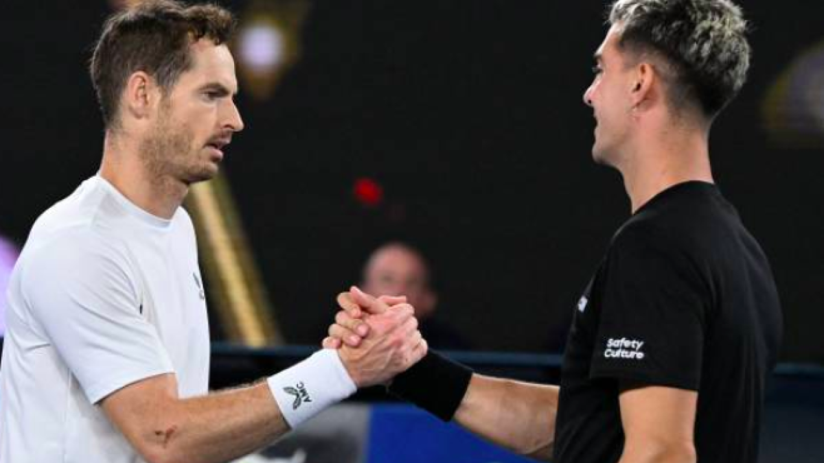 Andy Murray y Thanasi Kokkinakis. Fuente: Getty