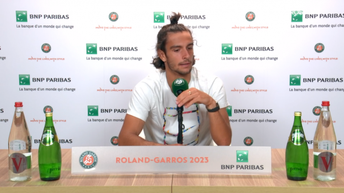 Musetti: "Alcaraz ha demostrado hoy que puede ganar este torneo". Foto: Eurosport.