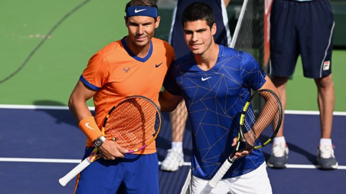 Sigue EN DIRECTO con nosotros el Nadal-Alcaraz: cuartos de final del Mutua Madrid Open 2022. Foto: Getty