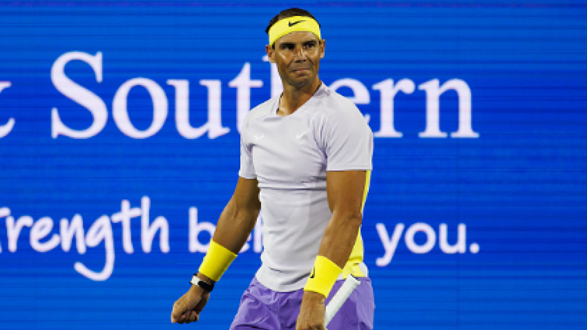 Rafael Nadal, capacidad reacción en US Open 2022. Foto: gettyimages