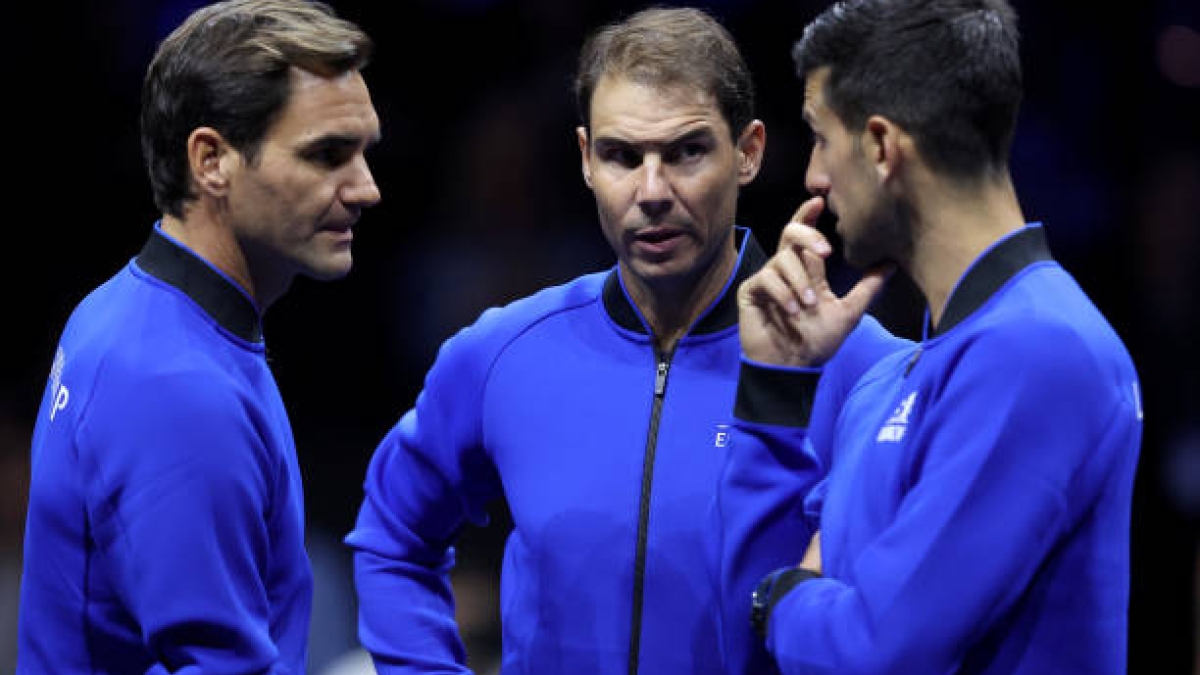 Rafael Nadal y Novak Djokovic, meta de ganar 100 títulos. Foto: gettyimages