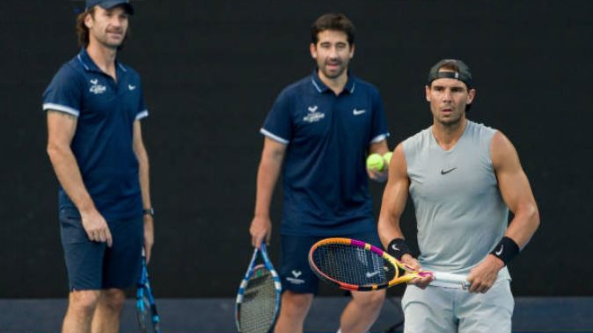 Moyà: "Rafa perdió cuatro kilos, la deshidratación fue grande". Foto: Getty