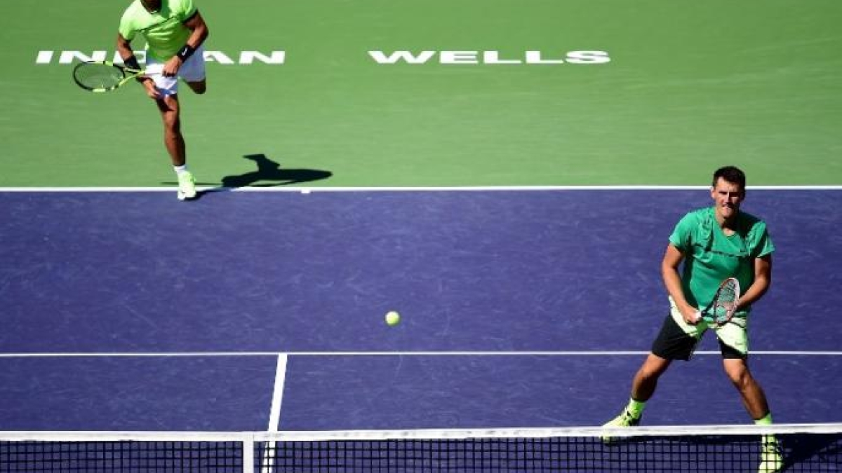 El día que Nadal y Tomic formaron pareja de dobles.