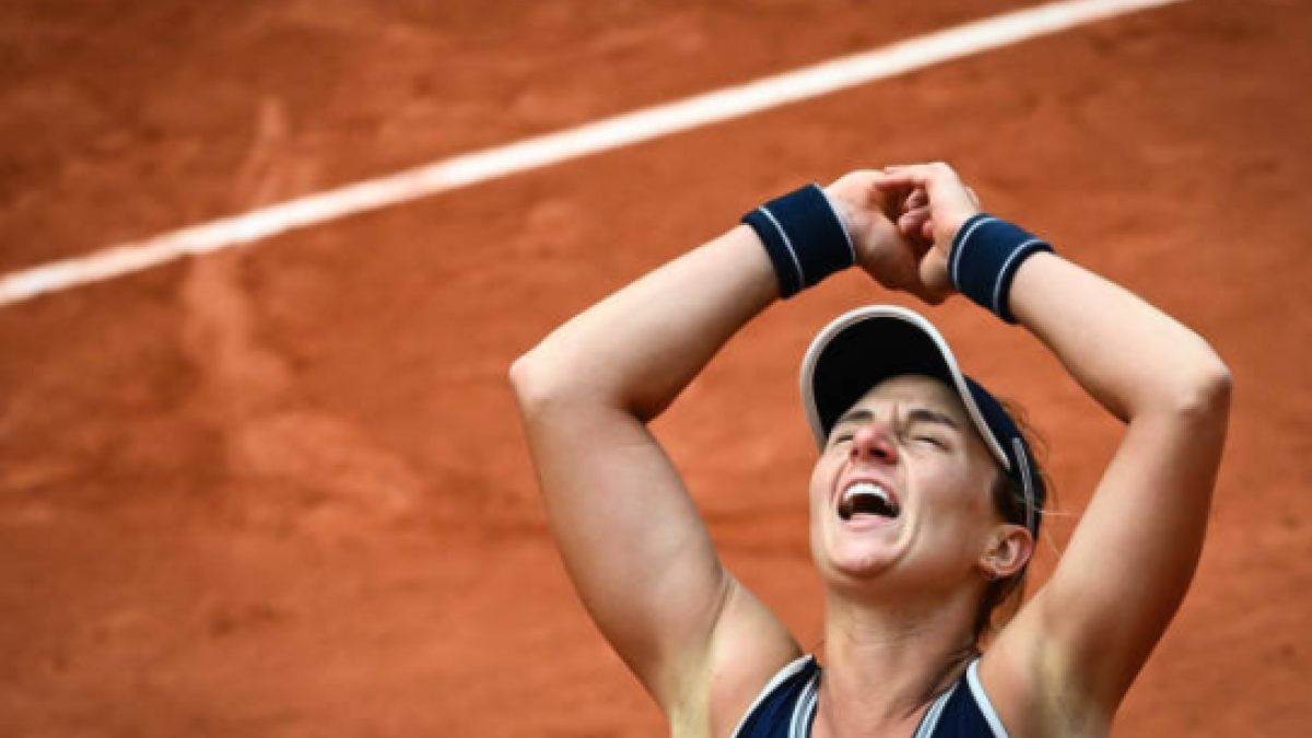 Podoroska se permite seguir soñando a lo grande en París. Foto: Getty