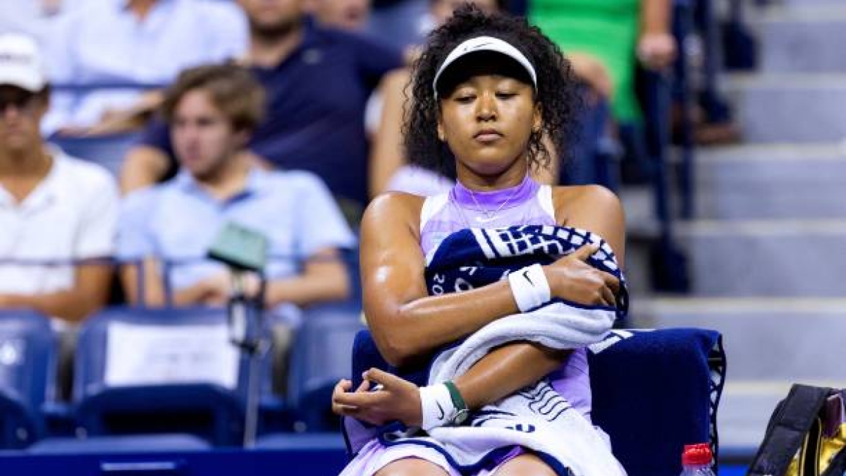 Naomi Osaka, caos mental en US Open 2022. Foto: gettyimages