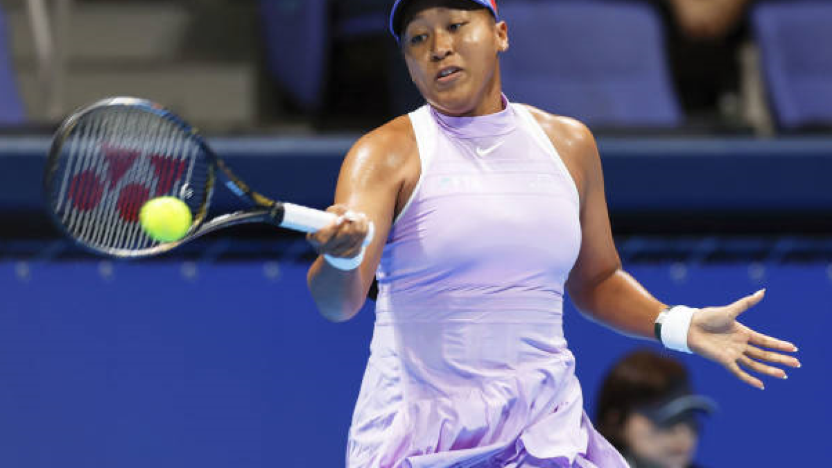 Naomi Osaka en Indian Wells. Fuente: Getty