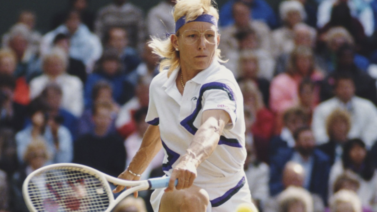 Martina Navratilova. Fuente: Getty Images