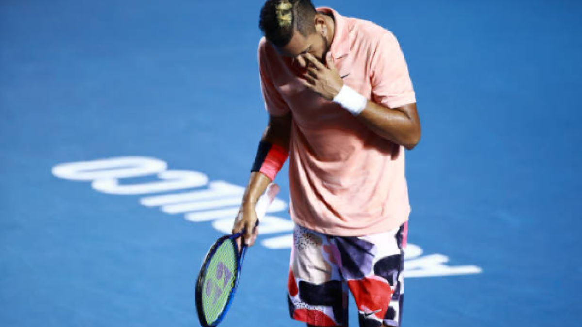 Nick Kyrgios admite sufrir depresión. Foto: gettyimages