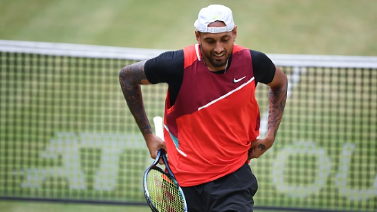 Nick Kyrgios, jugadores temidos en Wimbledon 2022. Foto: gettyimages