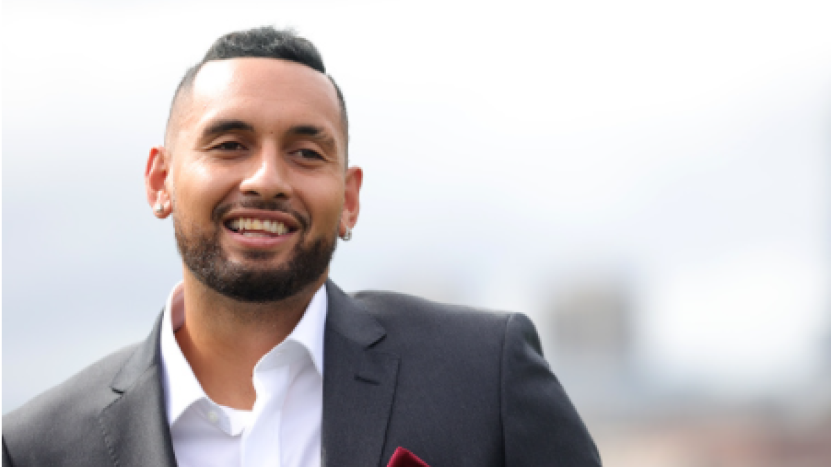 Nick Kyrgios habla en Laver Cup 2021. Foto: gettyimages