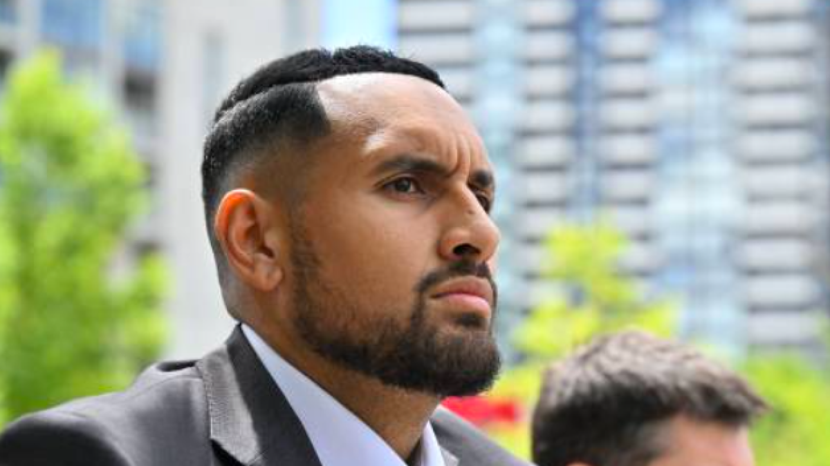 La mirada de Nick Kyrgios. Fuente. Getty