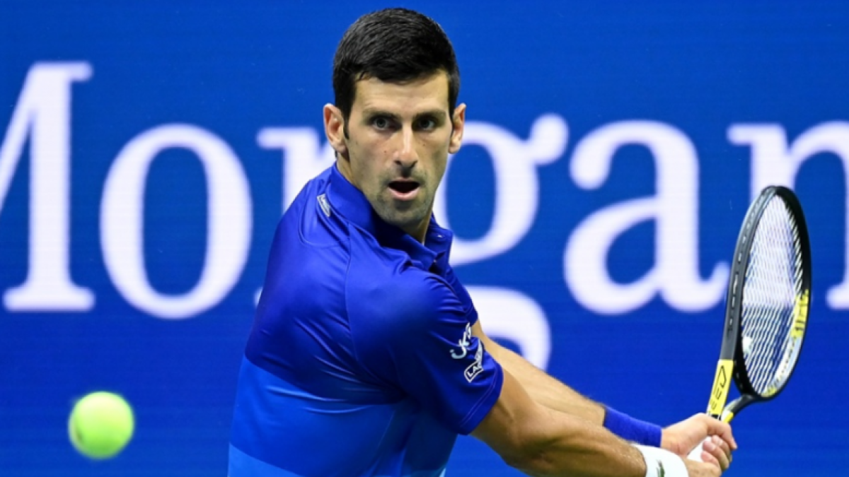 Djokovic debutó con un triunfo en el US Open. Foto: US Open