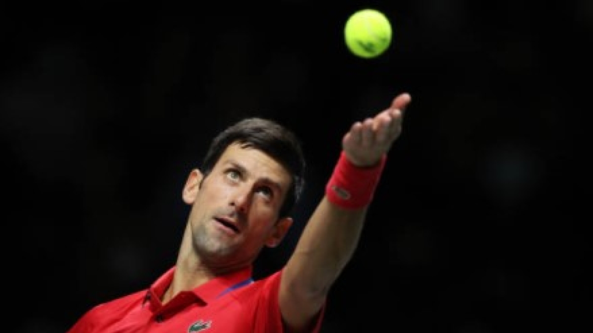 Djokovic igualó la serie entre Serbia y Kazajistán. Foto: Getty
