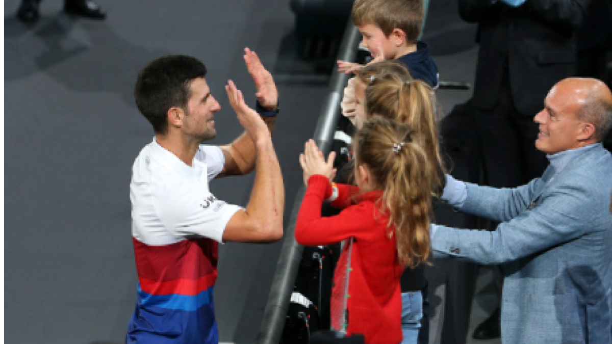 Novak Djokovic quiere ser entrenador. Foto: gettyimages