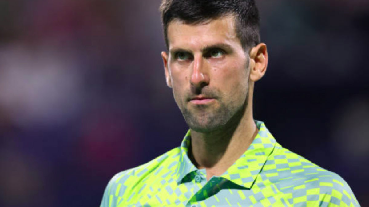 Novak Djokovic gana segunda ronda ATP Dubái 2023. Foto: Getty