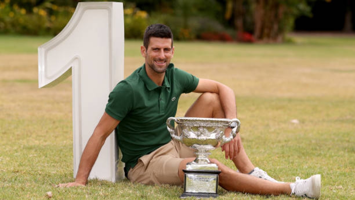 Novak Djokovic, historia número 1 ranking ATP. Foto: gettyimages