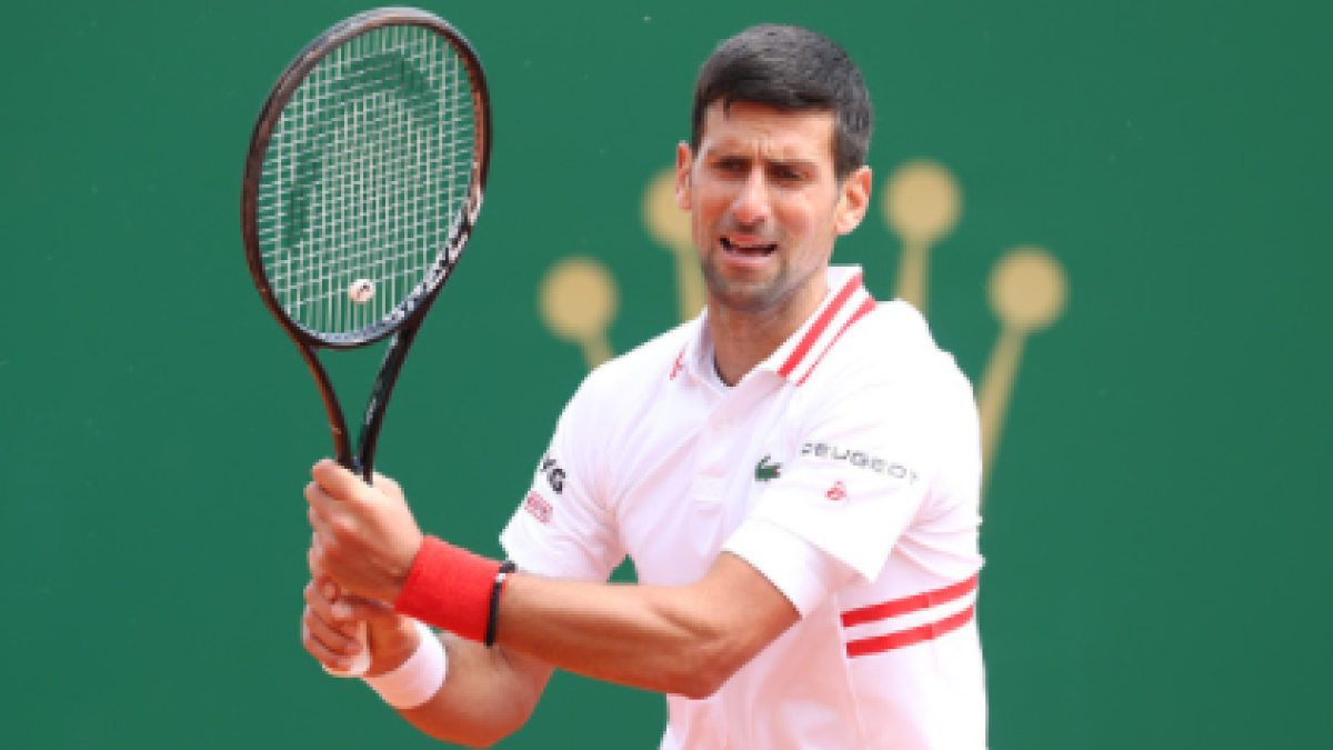 Novak Djokovic, inscrito en ATP Masters 1000 Montecarlo 2022. Foto: gettyimages