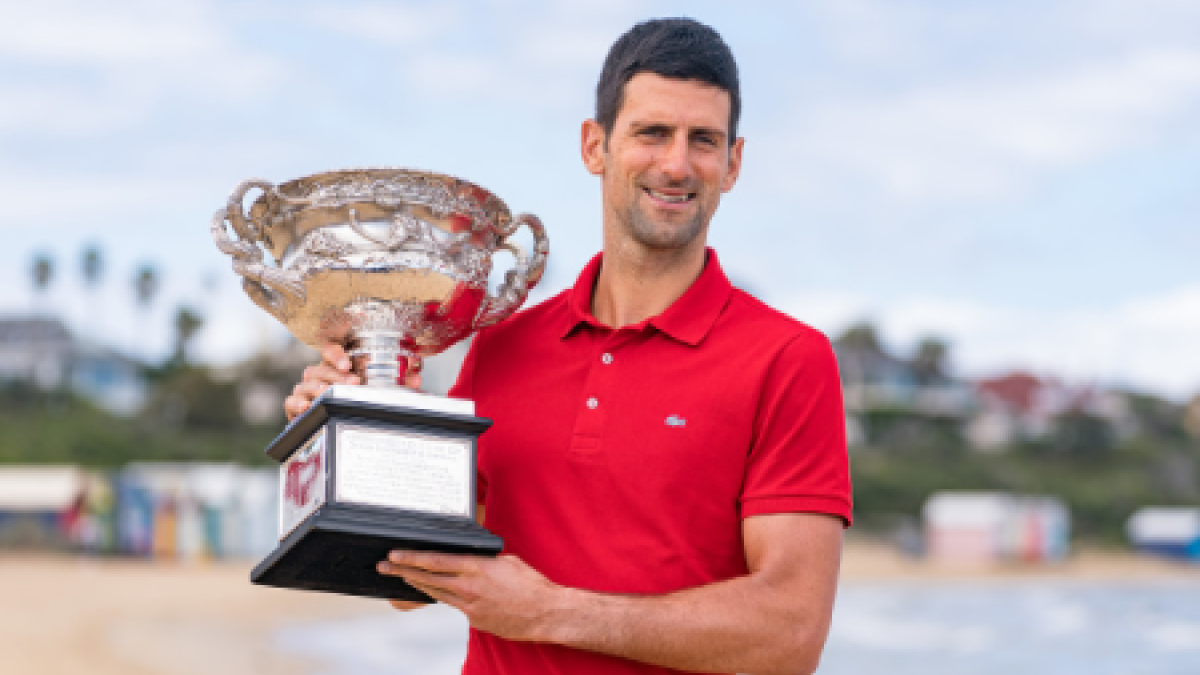 Novak Djokovic habla de la lesión abdominal. Foto: gettyimages