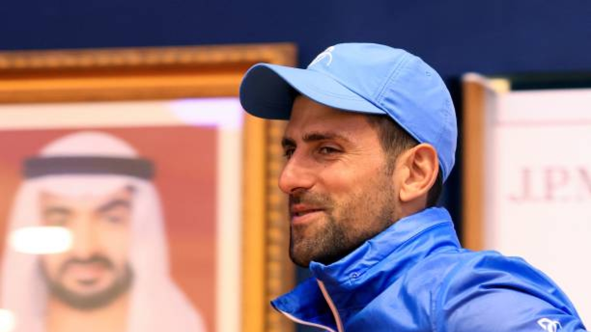 Novak Djokovic, preparado para el título en ATP Dubái 2023. Foto: gettyimages