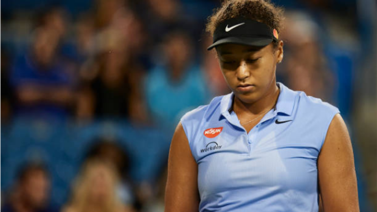 Naomi Osaka: "En cierta forma, estoy contenta de haber perdido". Foto: Getty