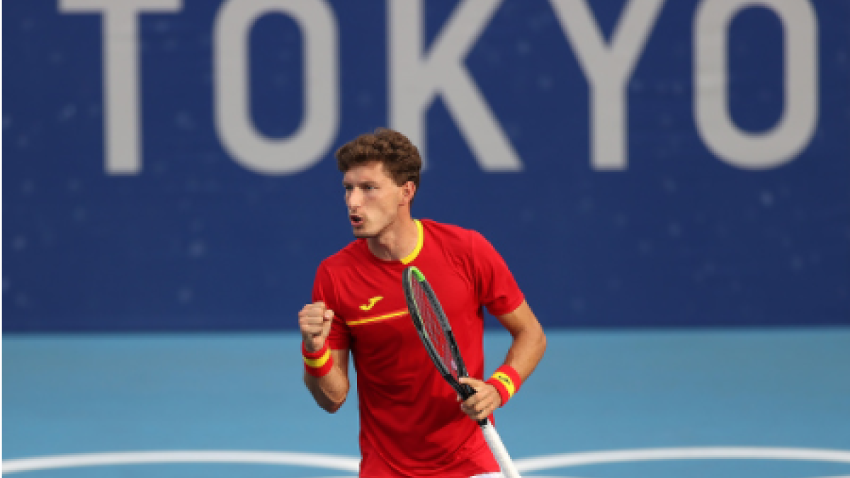 Pablo Carreño, opciones ante Daniil Medvedev en Juegos Olímpicos Tokio 2021. Foto: gettyimages