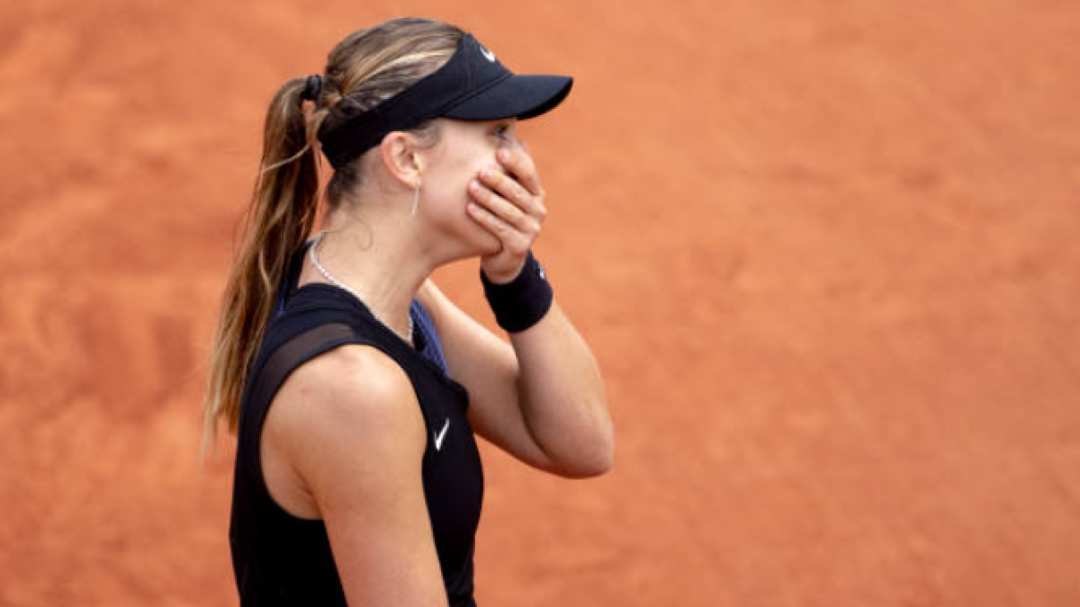 Paula Badosa: "¿Por qué no seguir soñando?". Foto: Getty