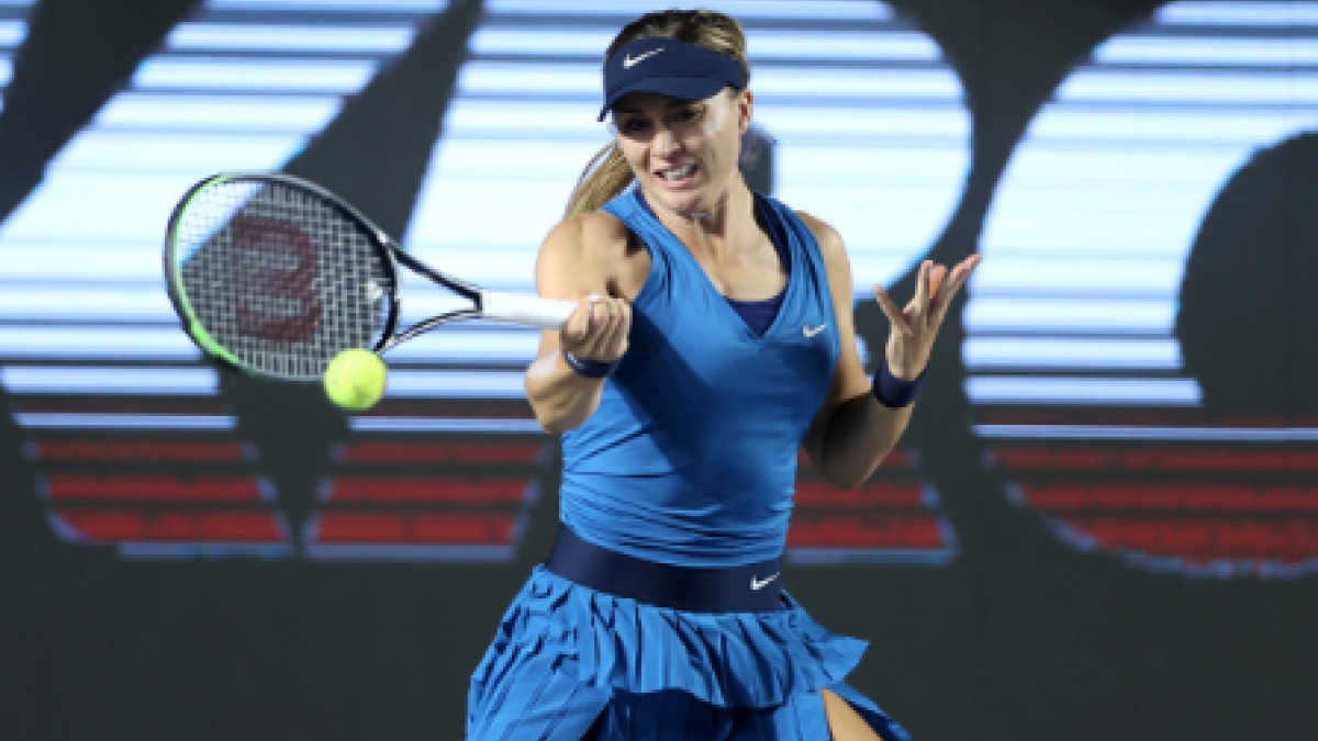 Paula Badosa gana a Sabalenka en WTA Finals 2021. Foto: gettyimages