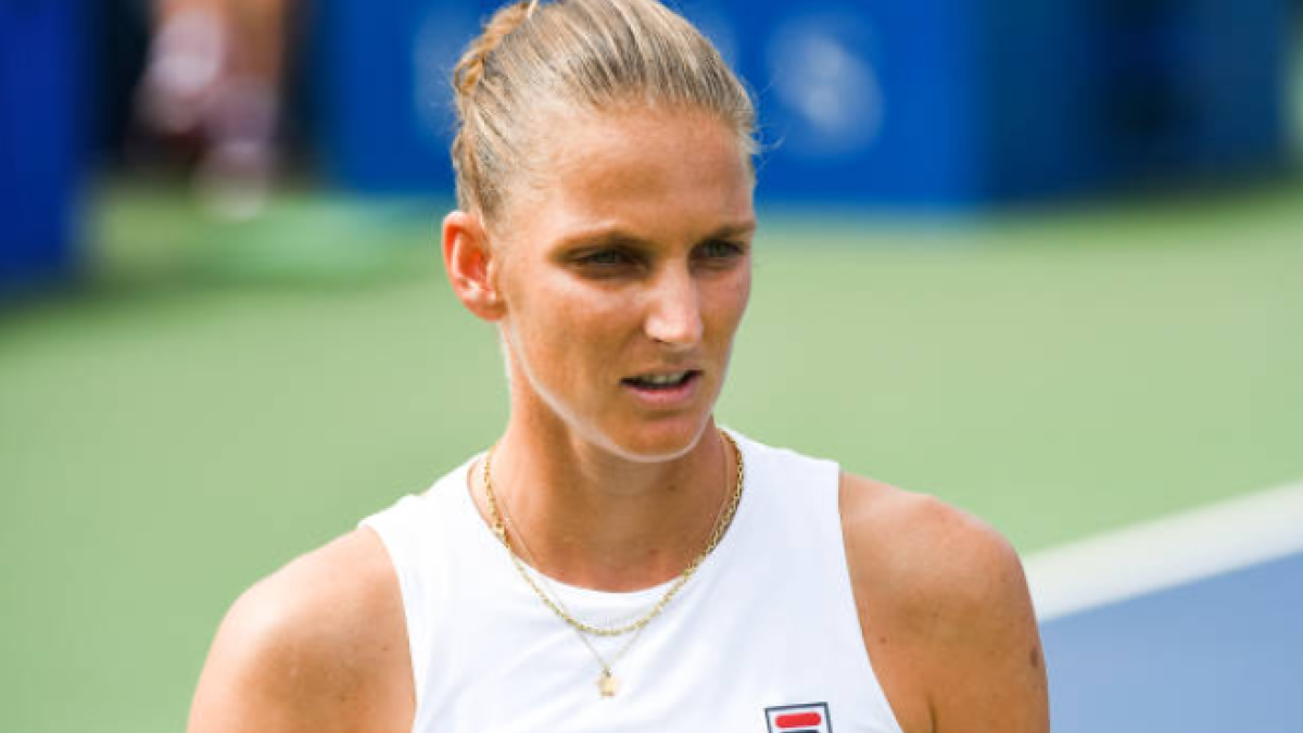 Karolina Pliskova. Fuente: Getty