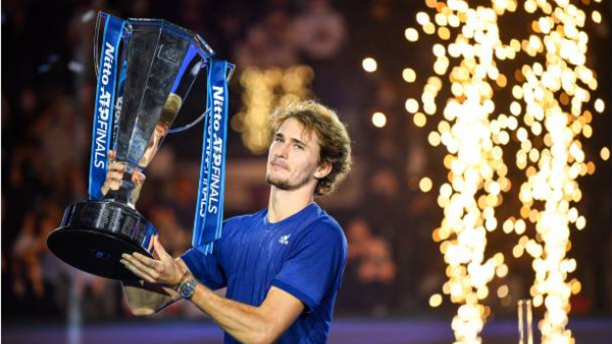 Alexander Zverev, campeón de las últimas ATP Finals. Fuente: Getty